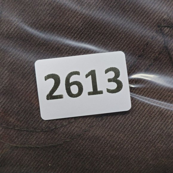 Vintage Levi's 501 Brown Denim Jeans Button Fly Straight Leg Fit 38/30 Workwear - Picture 15 of 15